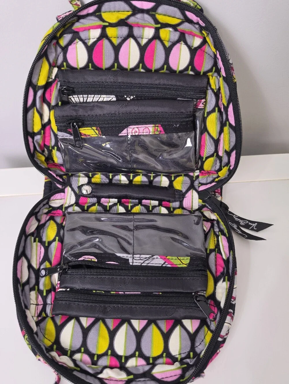 Vera Bradley Moon Blooms Travel Jewelry Organizer